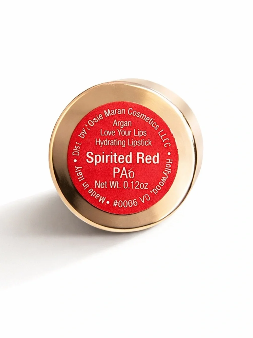 JOSIE MARAN Argan Love Your Lips Hydrating Lipstick - Spirited Red